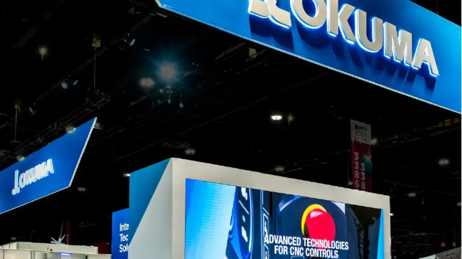 Okuma custom trade show exhibit